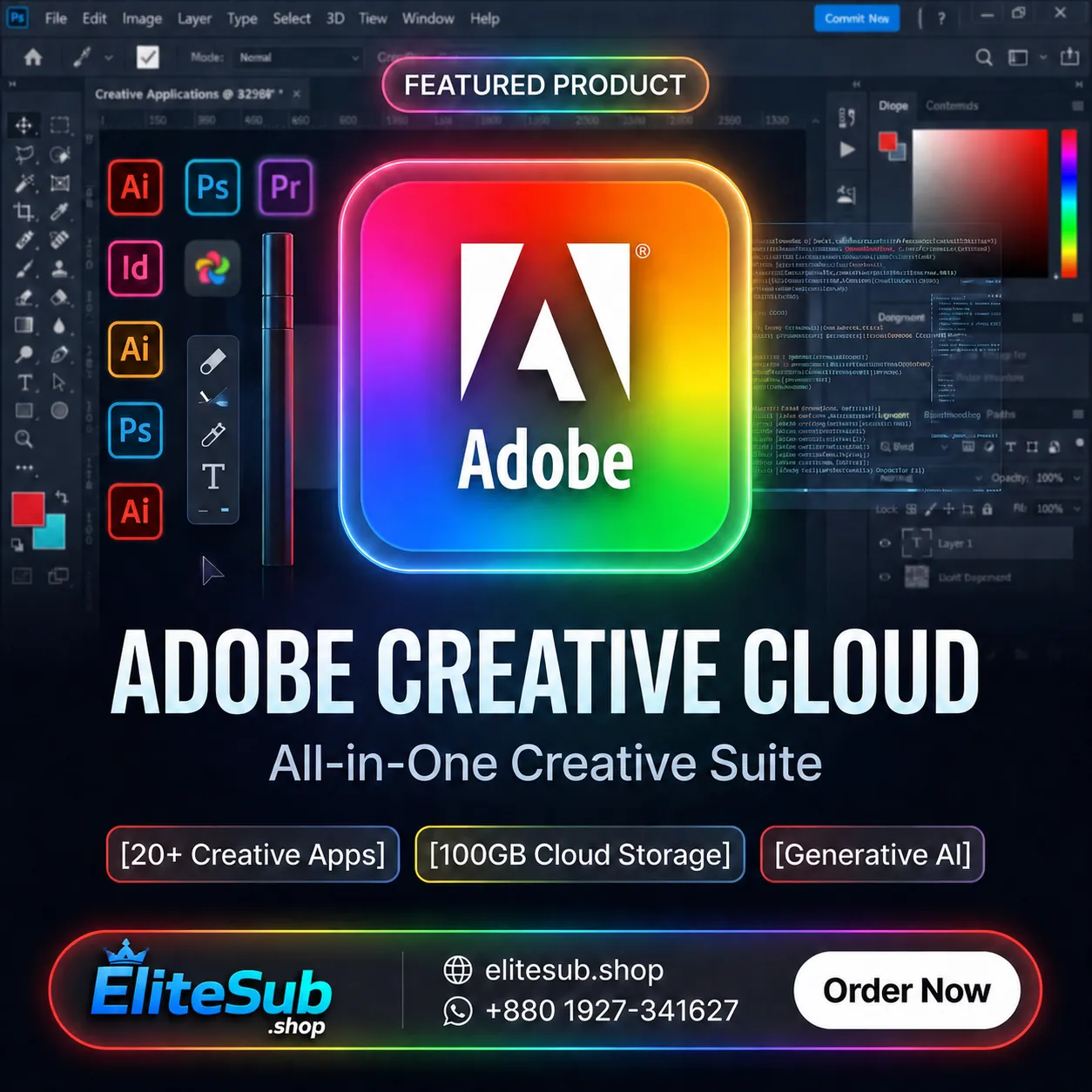 Adobe Creative Cloud Pro - The Ultimate All-in-One Suite for Creative Professionals