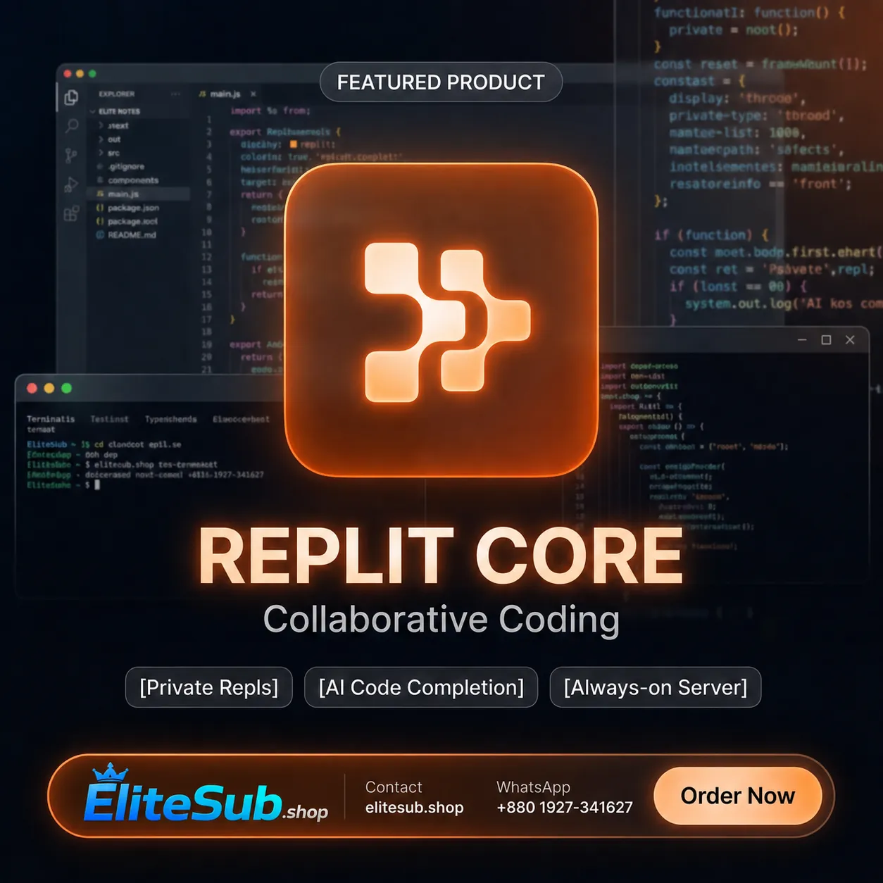 Replit Core (1 Year)
